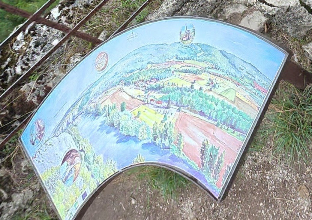Table d'orientation — Saint-Cirq-Lapopie
